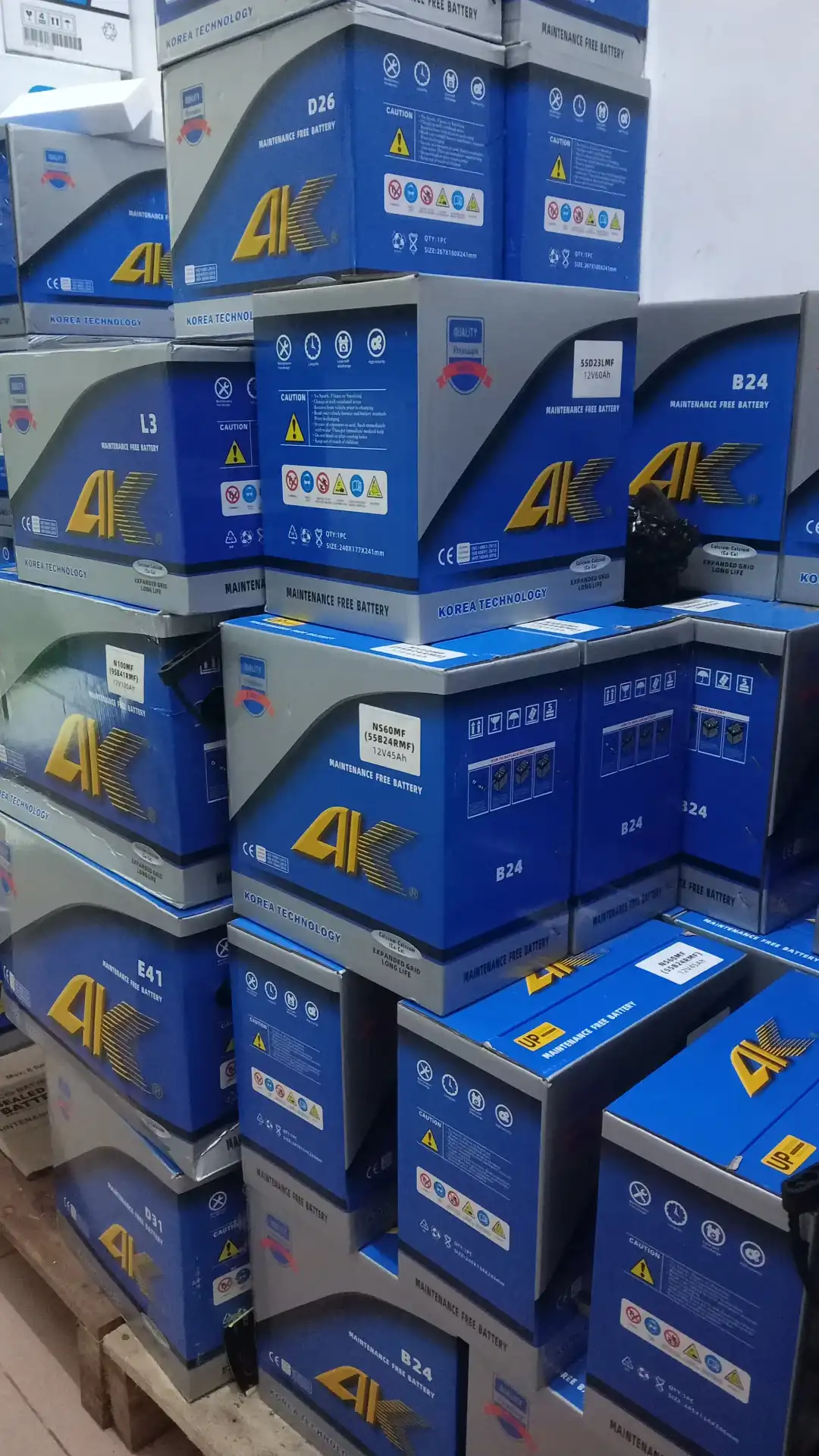 Aki Mobil Berbagai Kapasitas Harga Murah Surabaya